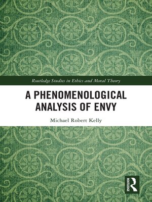 cover image of A Phenomenological Analysis of Envy